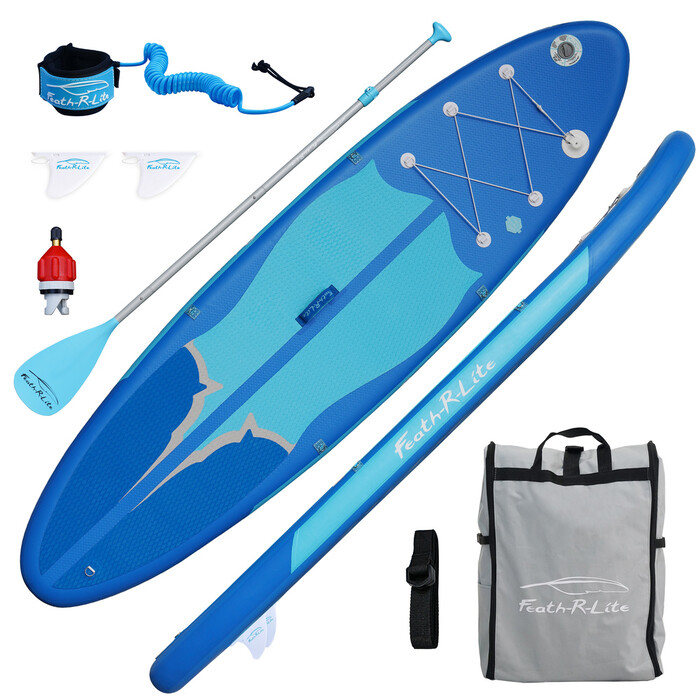 Puhallettava Surfing Paddle Board 11' - Sininen